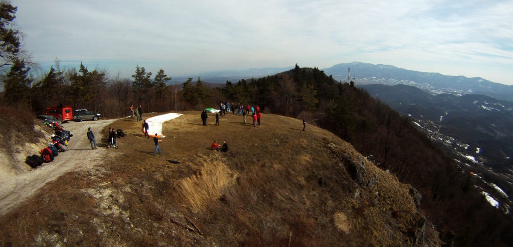 Ravna Gora déli starthely